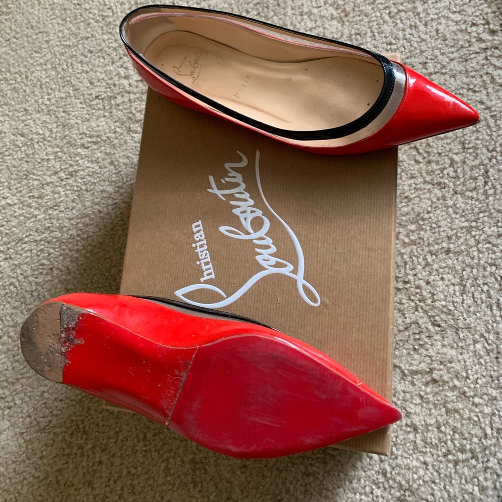 Christian Louboutin (Red Bottom) flats size 37